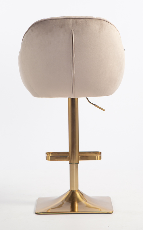 HOKER HR2055KW LATTE WELUR ZŁOTA PODSTAWA