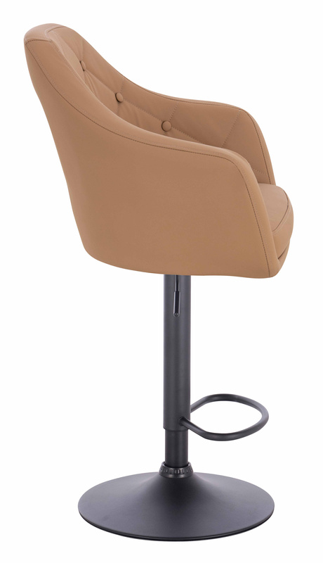 HOKER HR831W KARMELOWY EKOSKÓRA PREMIUM SOFT CZARNA PODSTAWA