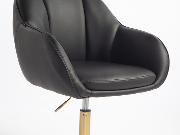 HOKER HR2055N CZARNY ZŁOTA PODSTAWA