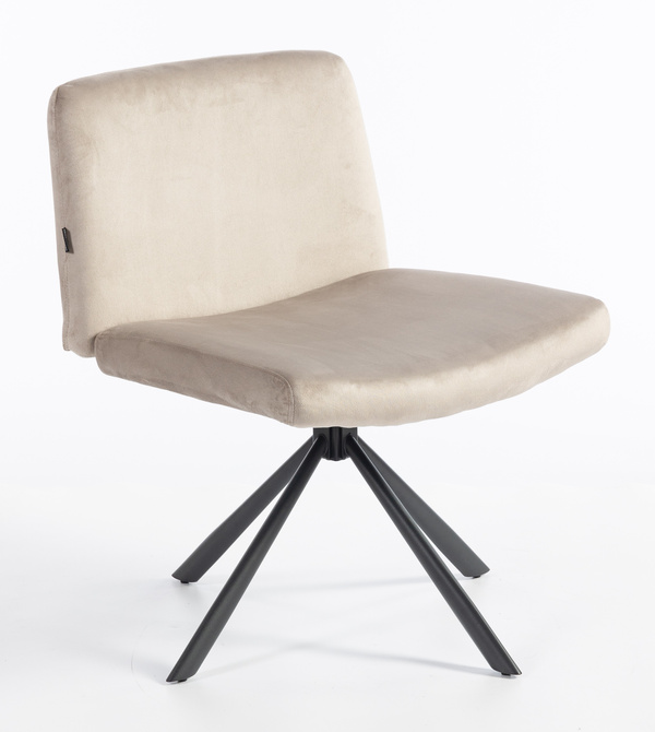 HOKER HR150 PAJĄK LATTE WELUR CZARNA PODSTAWA