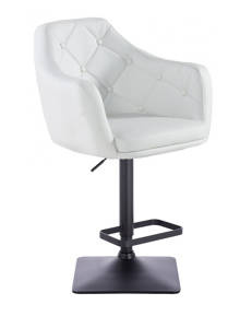 HOKER HR831KW BIAŁY CZARNA PODSTAWA