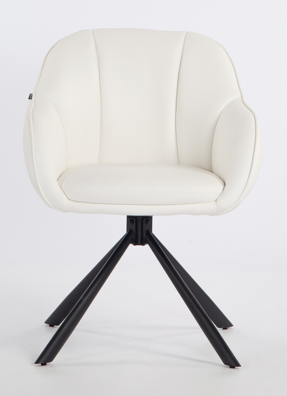 FOTEL HR2055 BIAŁY CZARNY PAJĄK