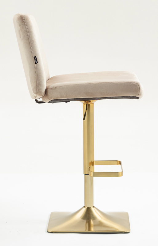 HOKER HR150KW LATTE WELUR ZŁOTA PODSTAWA