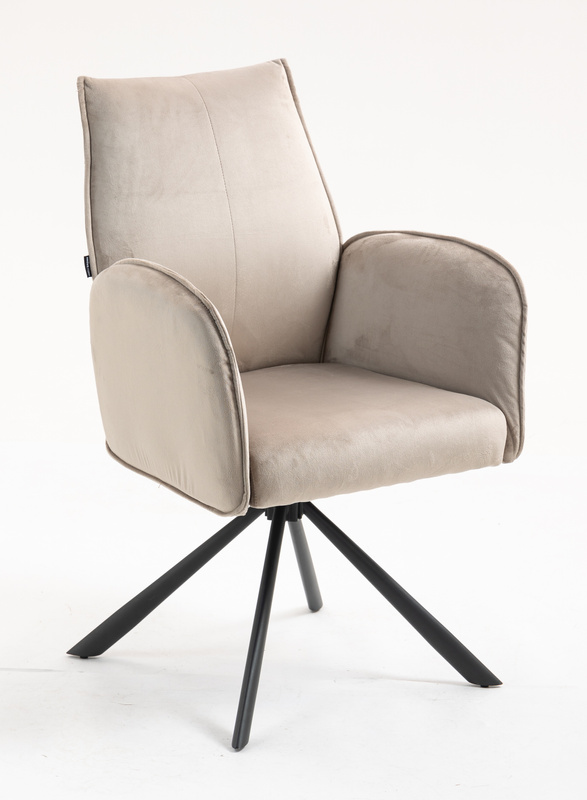 HOKER HR280 LATTE WELUR CZARNY PAJĄK