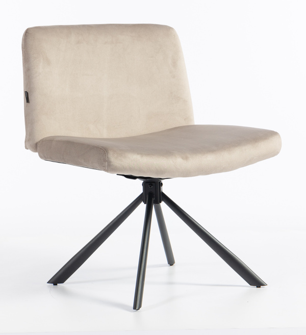 HOKER HR150 PAJĄK LATTE WELUR CZARNA PODSTAWA