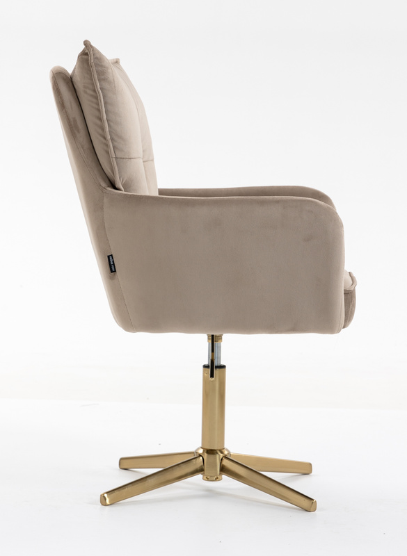 HOKER HR250CROSS LATTE WELUR  ZŁOTA PODSTAWA