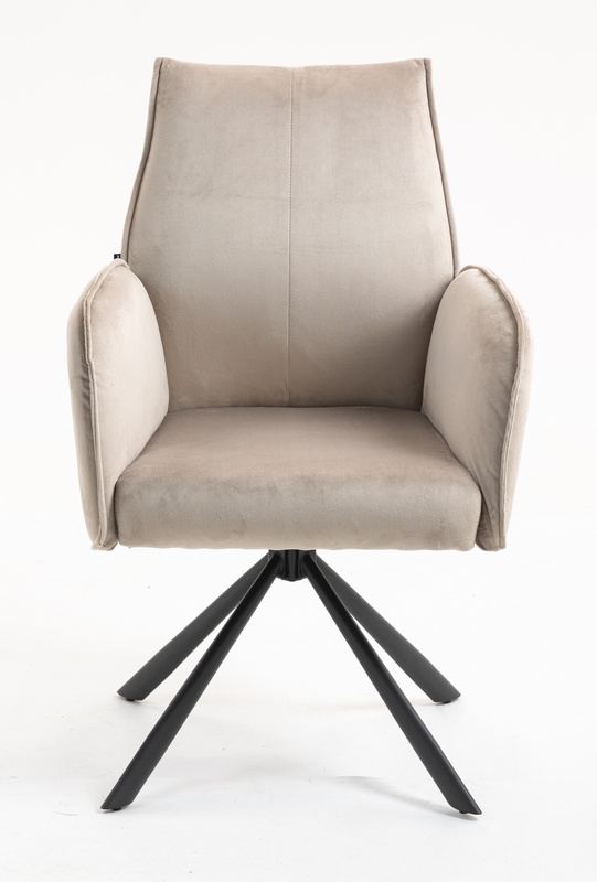 HOKER HR280 LATTE WELUR CZARNY PAJĄK