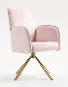 HOKER HR280 PUDROWY RÓŻ WELUR ZŁOTA PAJĄK