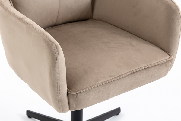 HOKER HR250CROSS LATTE WELUR  CZARNA PODSTAWA