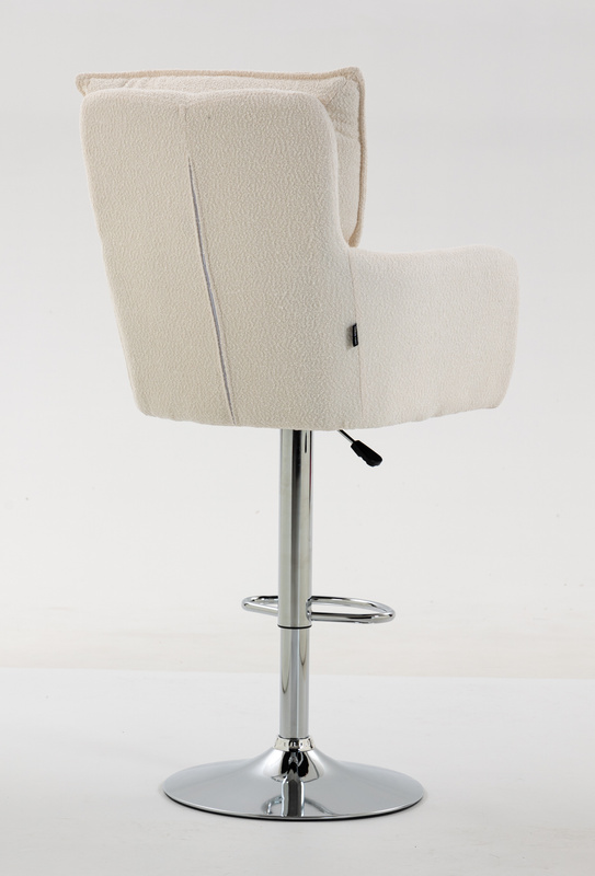 HOKER HR250W KREMOWY BARANEK CHROMOWANA PODSTAWA