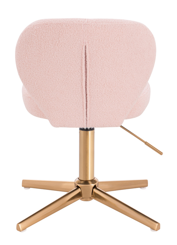 HOKER HR193CROSS PUDROWY RÓŻ BARANEK ZŁOTA PODSTAWA