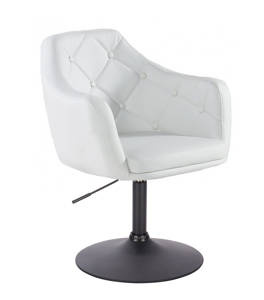 HOKER HR831N BIAŁY CZARNA PODSTAWA