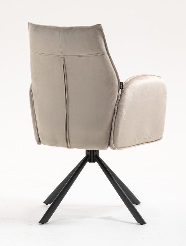 HOKER HR280 LATTE WELUR CZARNY PAJĄK