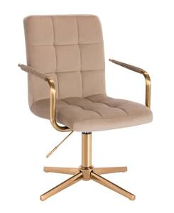 HOKER HR1015PCROSS LATTE WELUR ZŁOTA PODSTAWA