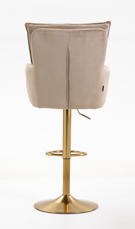 HOKER HR250W LATTE WELUR  ZŁOTA PODSTAWA