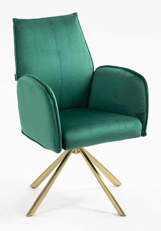 HOKER HR280 BUTELKOWA ZIELEŃ WELUR ZŁOTA PAJĄK