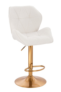 HOKER HR212W KREMOWY BARANEK ZŁOTA PODSTAWA