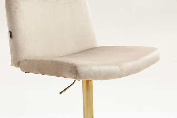 HOKER HR150KW LATTE WELUR ZŁOTA PODSTAWA