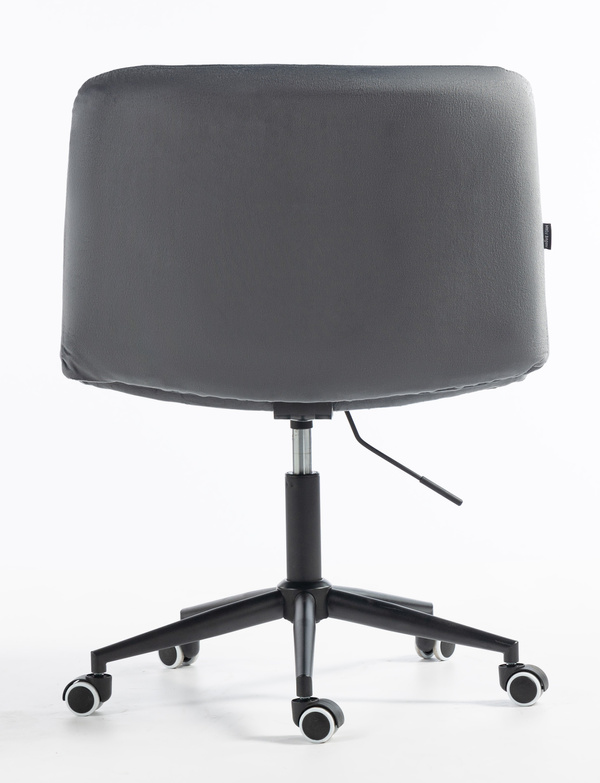 HOKER HR150K GRAFITOWY WELUR CZARNA PODSTAWA