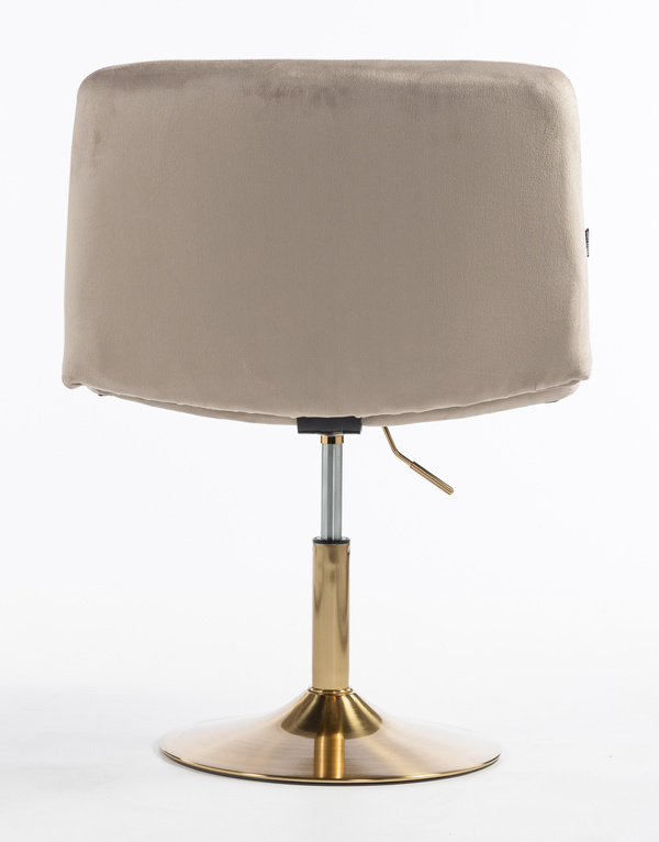 HOKER HR150N LATTE WELUR ZŁOTA PODSTAWA