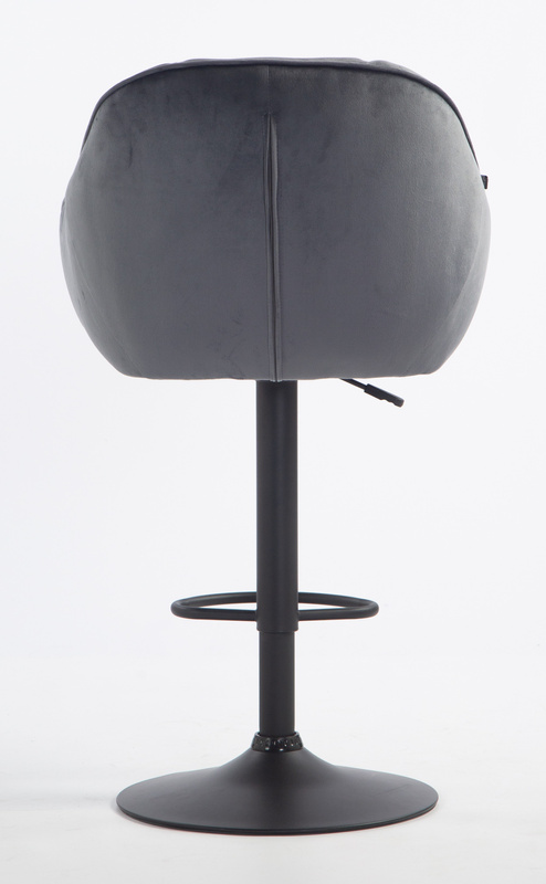 HOKER HR2055W GRAFITOWY WELUR CZARNA PODSTAWA