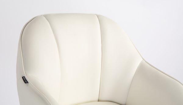 HOKER HR2055KW BIAŁY CZARNA PODSTAWA