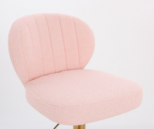 HOKER HR193CROSS PUDROWY RÓŻ BARANEK ZŁOTA PODSTAWA