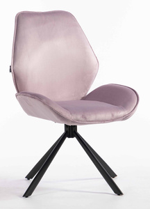 FOTEL HR350 PAJĄK WRZOSOWY WELUR CZARNA PODSTAWA