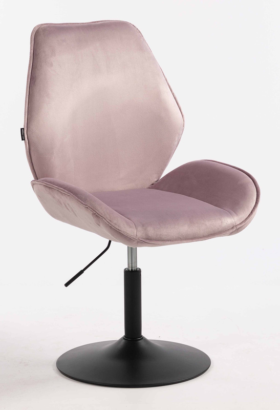 FOTEL HR350N WRZOSOWY WELUR CZARNA PODSTAWA