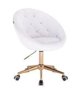 HOKER HR8516CK BIAŁY ZŁOTA PODSTAWA