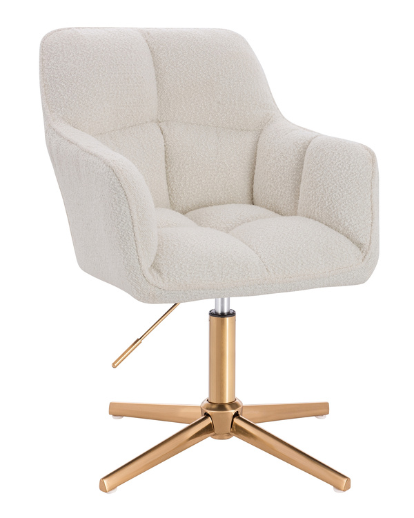 HOKER HR550CROSS KREMOWY BARANEK ZŁOTA PODSTAWA