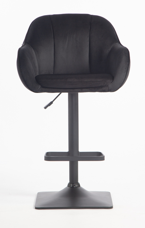 HOKER HR2055KW CZARNY WELUR CZARNA PODSTAWA