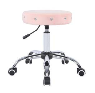 HOKER HR1102CK PUDROWY RÓŻ WELUR