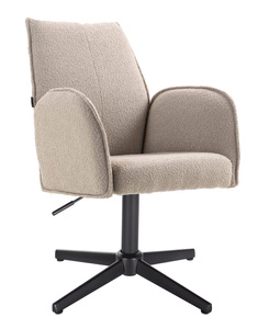 FOTEL HR280CROSS LATTE BARANEK CZARNA PODSTAWA