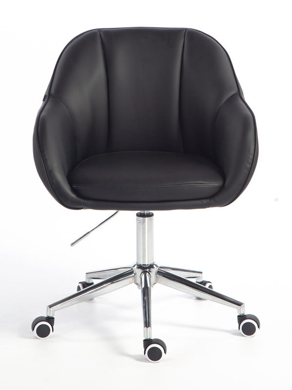 HOKER HR2055K CZARNY CHROMOWANA PODSTAWA