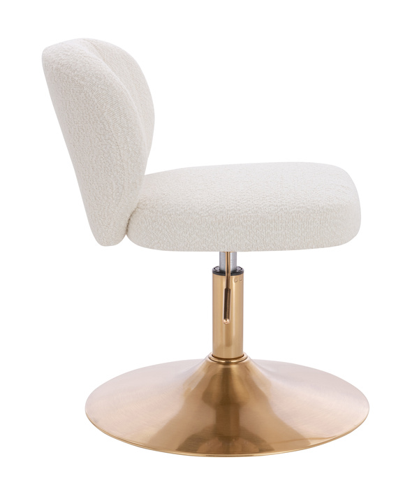 HOKER HR193N KREMOWY BARANEK ZŁOTA PODSTAWA