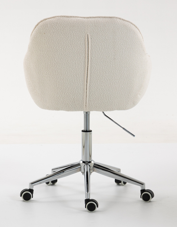 HOKER HR2055K KREMOWY BARANEK CHROMOWANA PODSTAWA