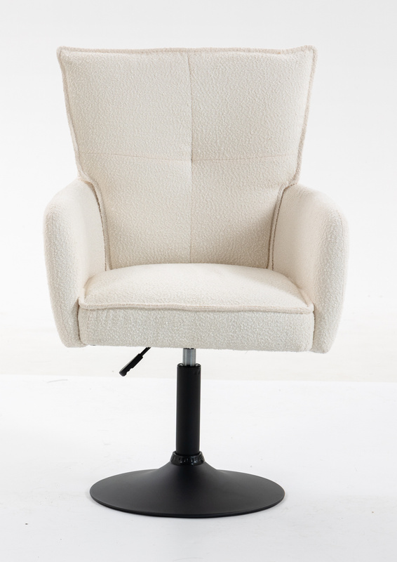 HOKER HR250N KREMOWY BARANEK CZARNA PODSTAWA