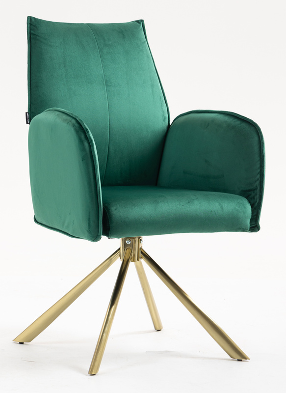 HOKER HR280 BUTELKOWA ZIELEŃ WELUR ZŁOTA PAJĄK