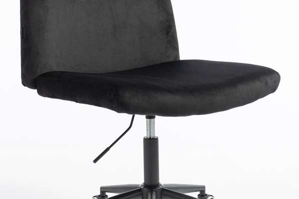 HOKER HR150K CZARNY WELUR CZARNA PODSTAWA