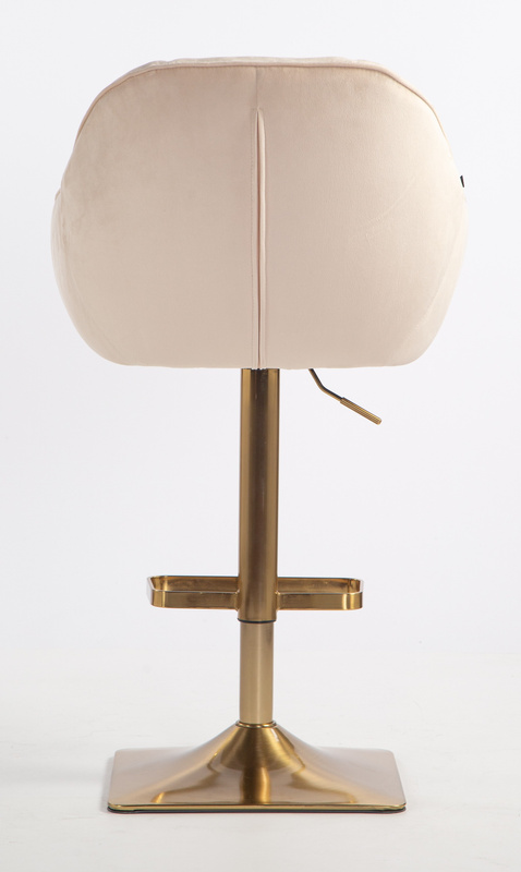 HOKER HR2055KW KREMOWY WELUR ZŁOTA PODSTAWA