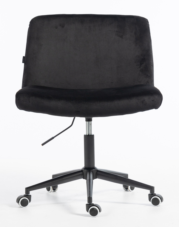 HOKER HR150K CZARNY WELUR CZARNA PODSTAWA