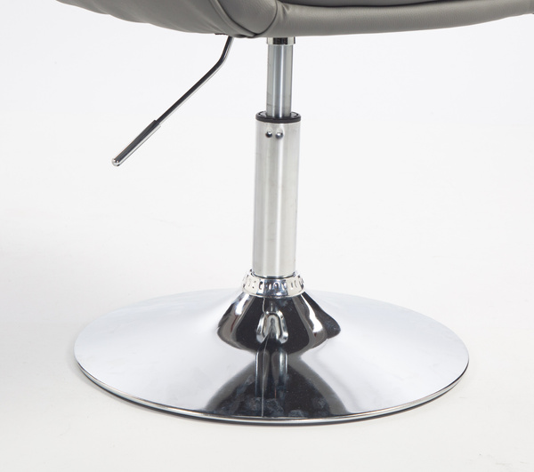 HOKER HR2055N SZARY CHROMOWANA PODSTAWA