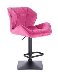 HOKER HR111KW MALINOWY WELUR CZARNY PODSTAWA