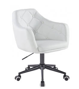 HOKER HR831K BIAŁY CZARNA PODSTAWA