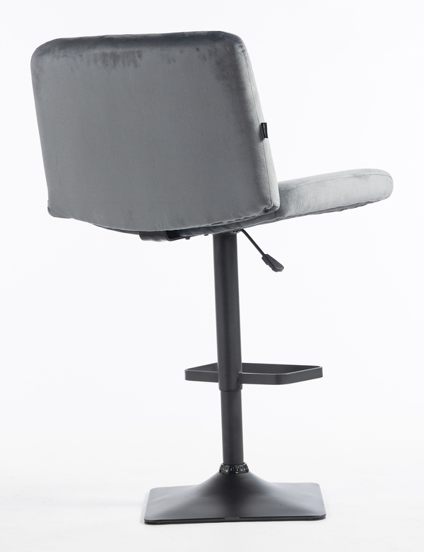 HOKER HR150KW GRAFITOWY WELUR CZARNA PODSTAWA