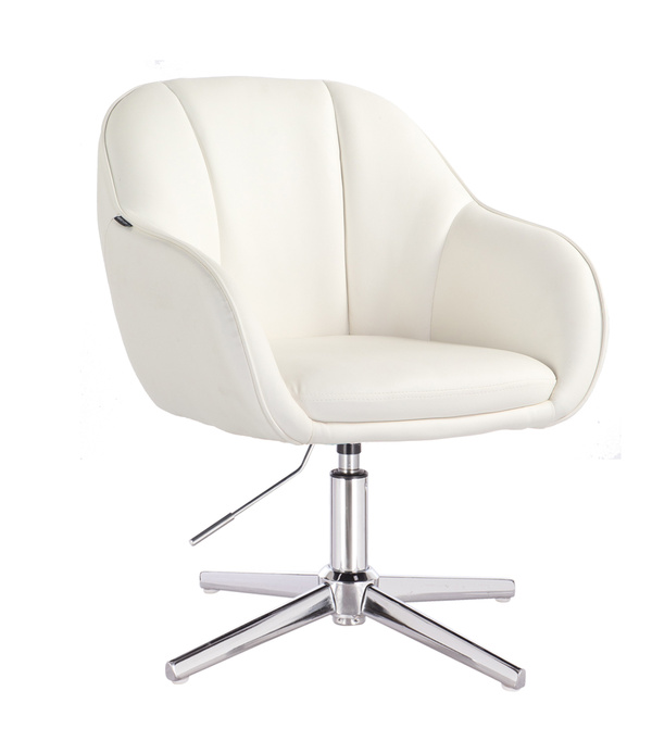 HOKER HR2055CROSS BIAŁY CHROMOWANA PODSTAWA