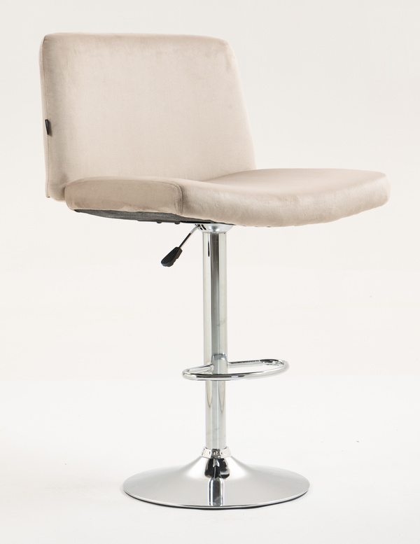 HOKER HR150W LATTE WELUR CHROMOWANA PODSTAWA