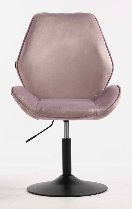 FOTEL HR350N WRZOSOWY WELUR CZARNA PODSTAWA