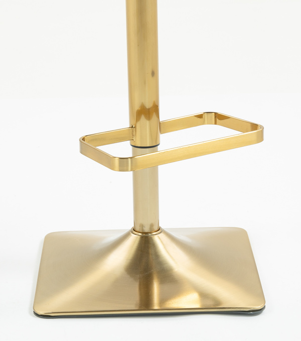 HOKER HR150KW GRAFITOWY WELUR ZŁOTA PODSTAWA